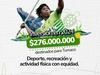 image for Ministerio del Deporte destinará $276 millones para impulsar programas