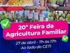 image for Prefeitura convida  a 20 edição da Feira da Agricultura Familiar