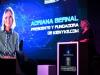 Adriana Bernal en la inauguración del Premio Nacional de Periodismo Digital