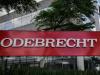 Letrero de Odebrecht a las afueras de un edificio