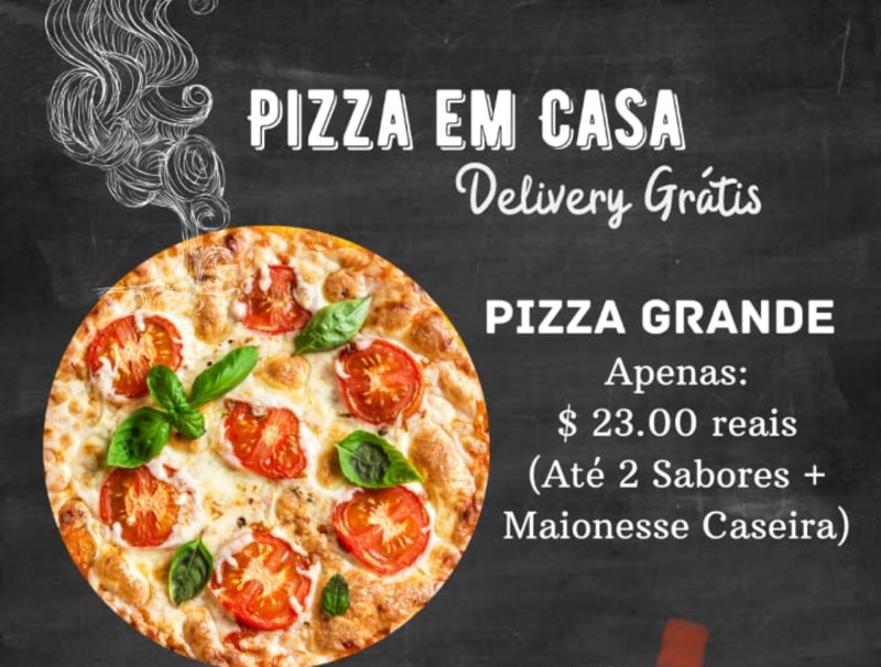 image for Pizza em casa